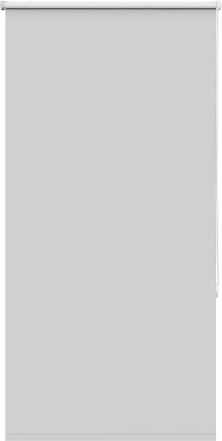 Berkfield Home Blackout Roller Blind in Light Grey, Thermal Insulating Polyester, W: 75 cm, H: 175 cm
