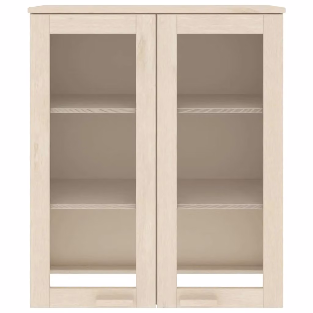 Berkfield Home HAMAR Highboard Top in Honey Brown Solid Pine Wood, W/D/H: 85 x 35 x 100 cm – 1