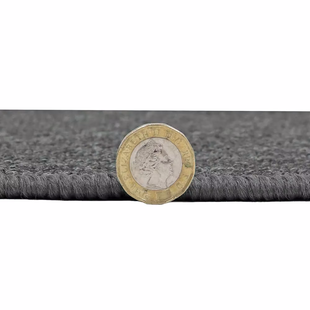 JVL Eden Machine Washable Latex Backed Doormat, Grey, W: 50 cm, D: 80 cm – 5