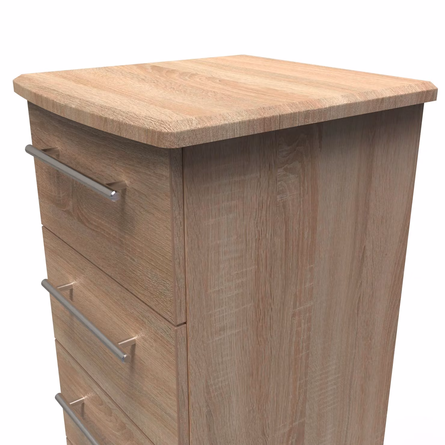 2 U Carlton 5 Drawer Tallboy in Light Oak – 3