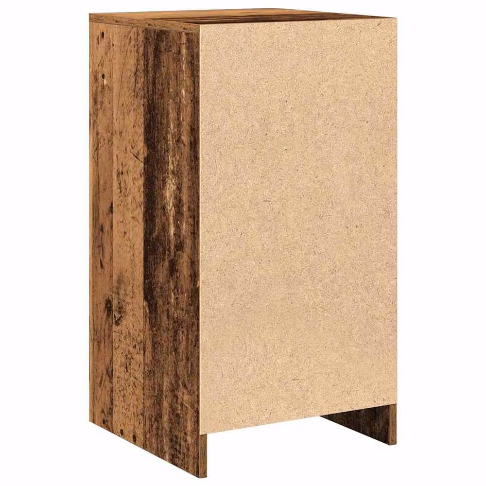 Berkfield Home Rustic Old Wood Sideboard in Brown, W/D/H: 40 x 41 x 75 cm – 5