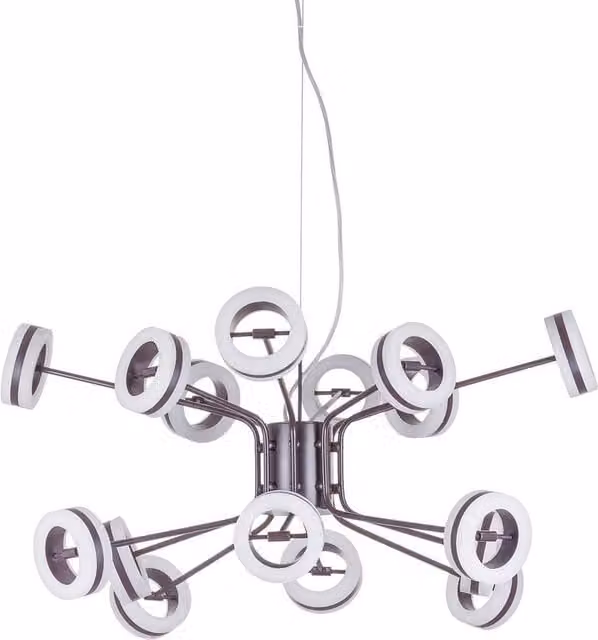 Netlighting Modern LED Hanging Pendant in Bronze with Warm White 3000K Light