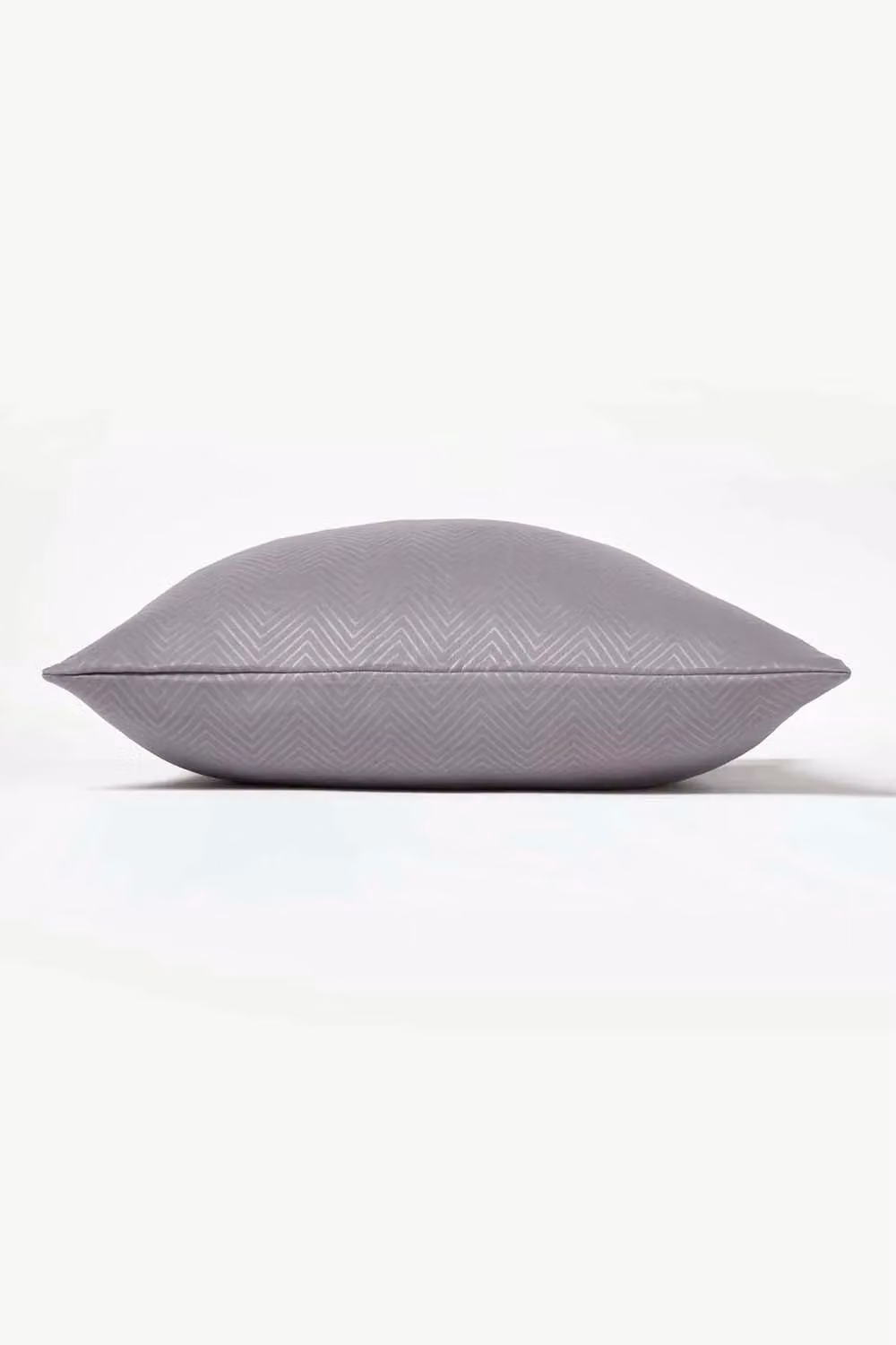 Homescapes Grey Herringbone Chevron Textured Cushion Cover, W/D/H: 45 x 45 x 45 cm – 3
