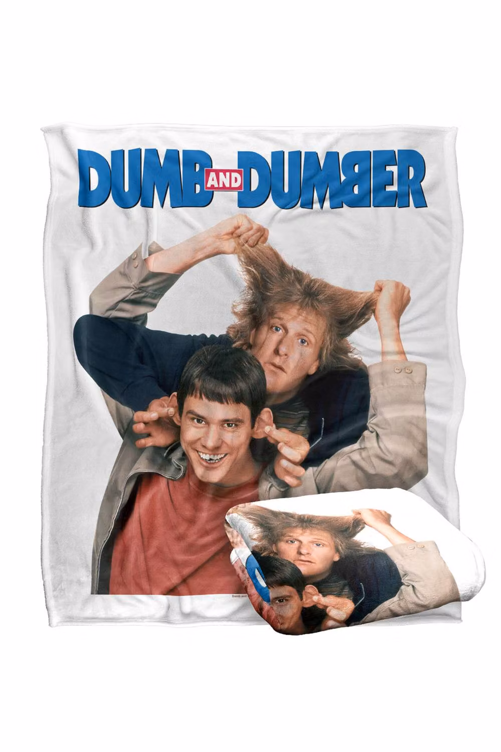 Warner Bros. Dumb & Dumber Key Art Super Soft Fluffy Throw Blanket, Multicolour, Large – 2