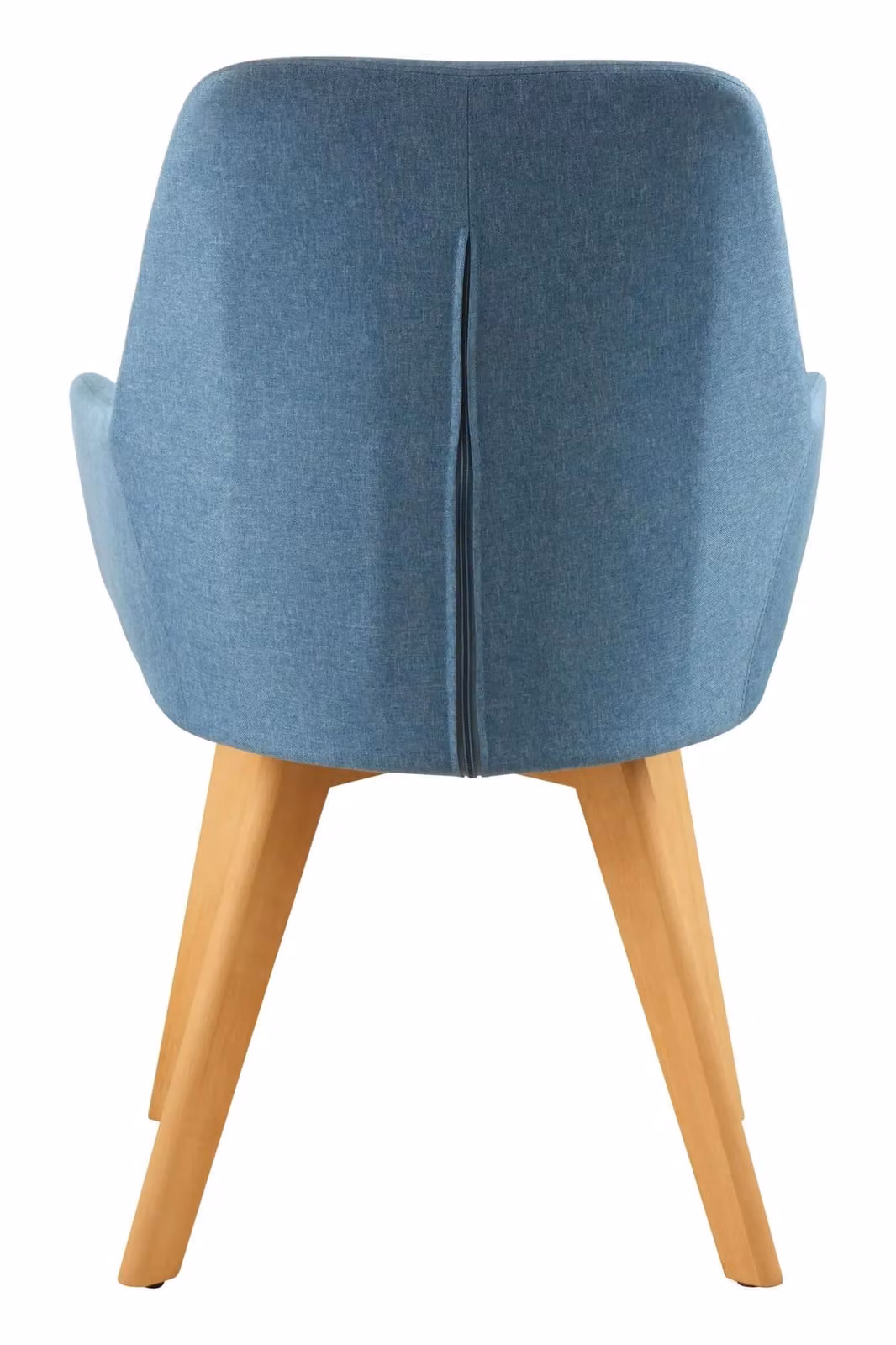 Orsina Stockholm Blue Scandinavian Dining Chair in Lacquered Beech Wood – 3