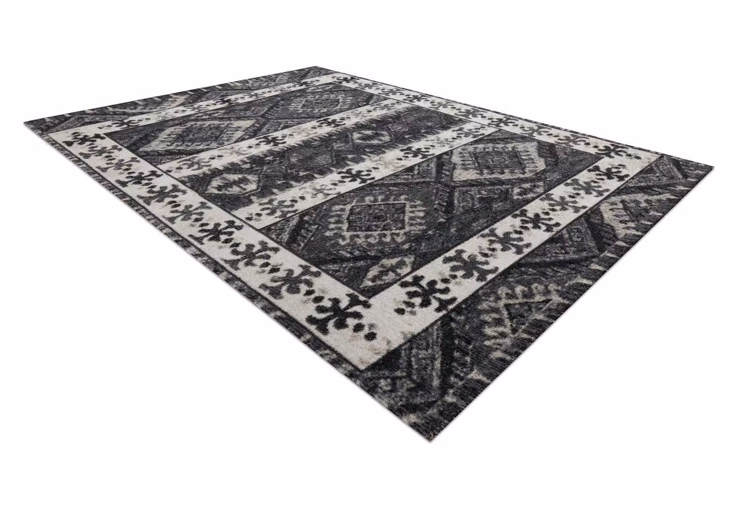 RugsX Mundo Rectangular Rug in Beige and Grey, W: 200 cm, D: 290 cm – 4
