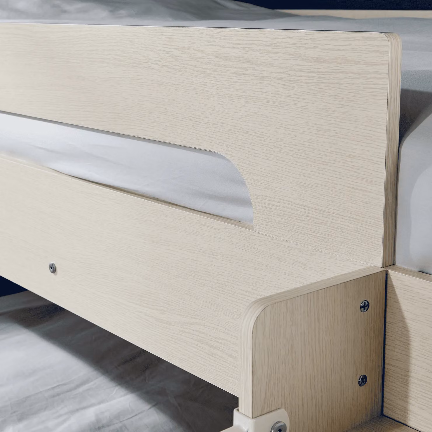 Home Source Childrens Detachable Bunk Beds in White, W/D/H: 90 x 190 cm – 8
