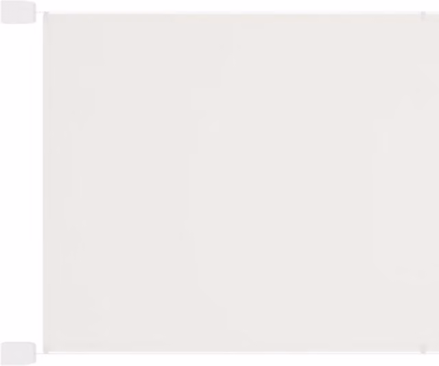 Berkfield Home Vertical Awning in White Oxford Fabric, W: 140 cm, L: 420 cm