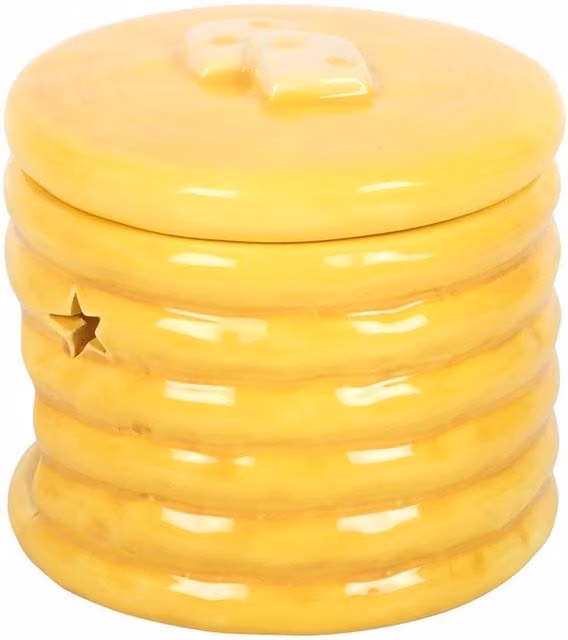 Something Different Pancake Oil Burner in Yellow