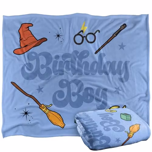 Logovision Harry Potter Hogwarts Slytherin Alumni Super Soft Silky Touch Fleece Throw Blanket, Multicolour, W: 152 cm, D: 127 cm