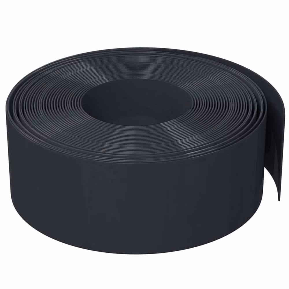 Berkfield Home Durable Polyethylene Garden Edgings, Black, 2 x 10 m, Height: 20 cm – 3