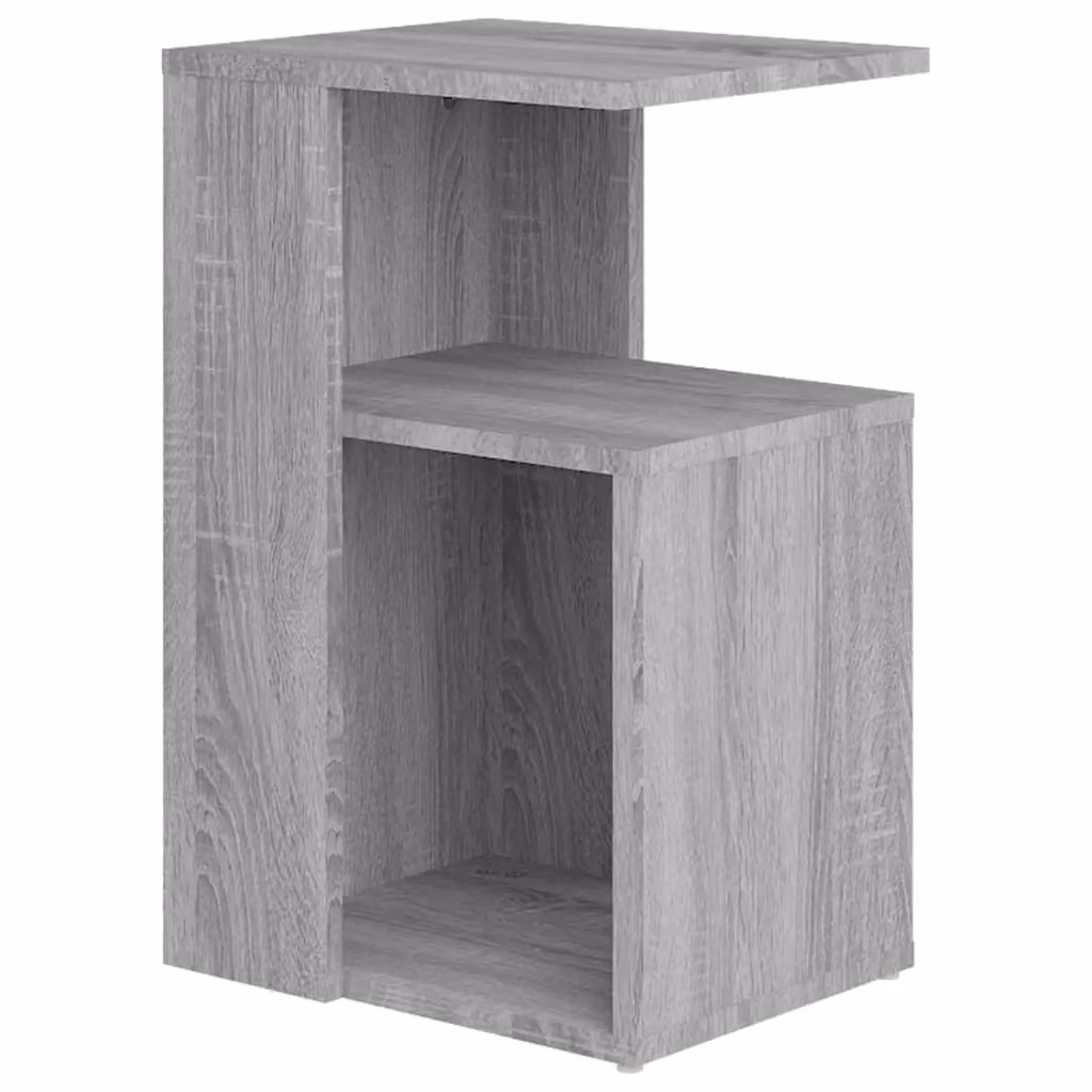 Berkfield Home Grey Sonoma Side Table, W/D/H: 36 x 30 x 56 cm – 2