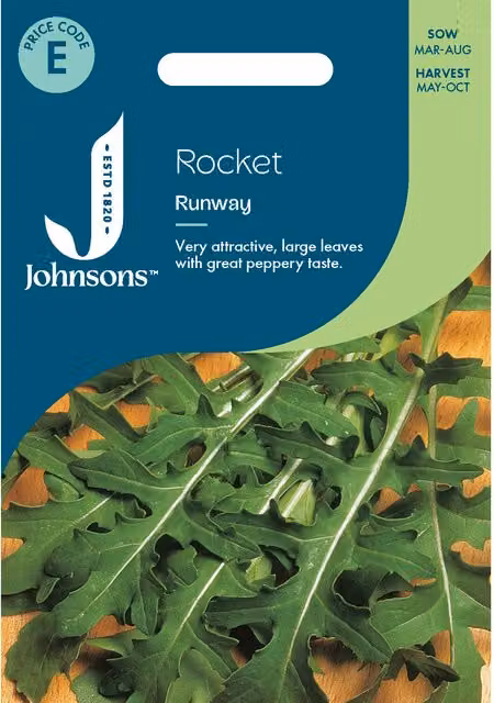 Johnsons Rocket Runway Vegetable Seeds