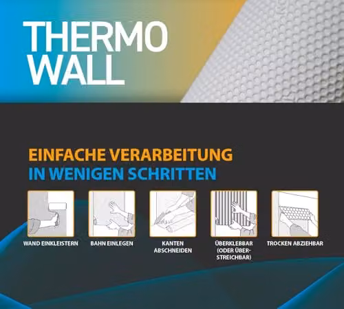 A.S. Création Thermo Wall Thermal Lining Paper, White – 4