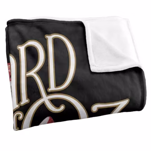 Warner Bros. The Wizard Of Oz Classic Logo Super Soft Fleece Throw Blanket, Multicolour, W/D/H: 91 x 147 cm – 2