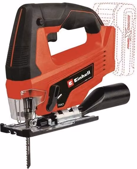 Einhell TC-JS 18 Power X-Change 18V Li-Solo Jigsaw, Red