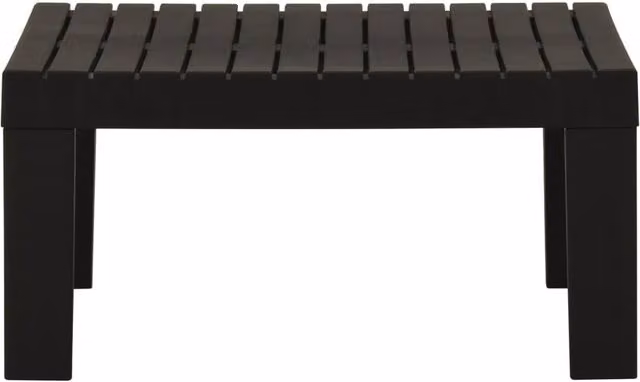 Berkfield Home Modern Garden Lounge Table in Grey Plastic
