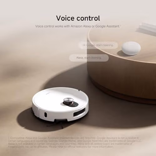 Xiaomi 5 Robot Vacuum Cleaner with Mop, 20000 Pa, White, Laser Navigation with Self-Cleaning Dock and Anti-Tangle Roller – 7