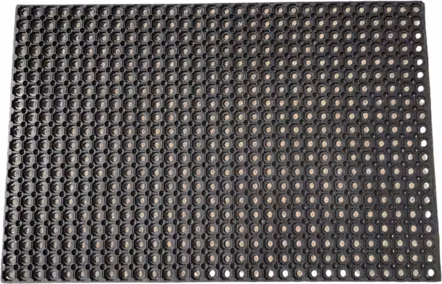 Ark Heavy Duty Rubber Grass Protection Mat, Black, 22mm