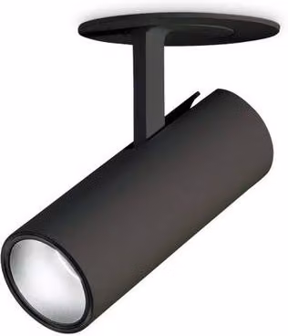 Netlighting Play Recessed LED Downlight, Black, 900lm, 3000K Warm White