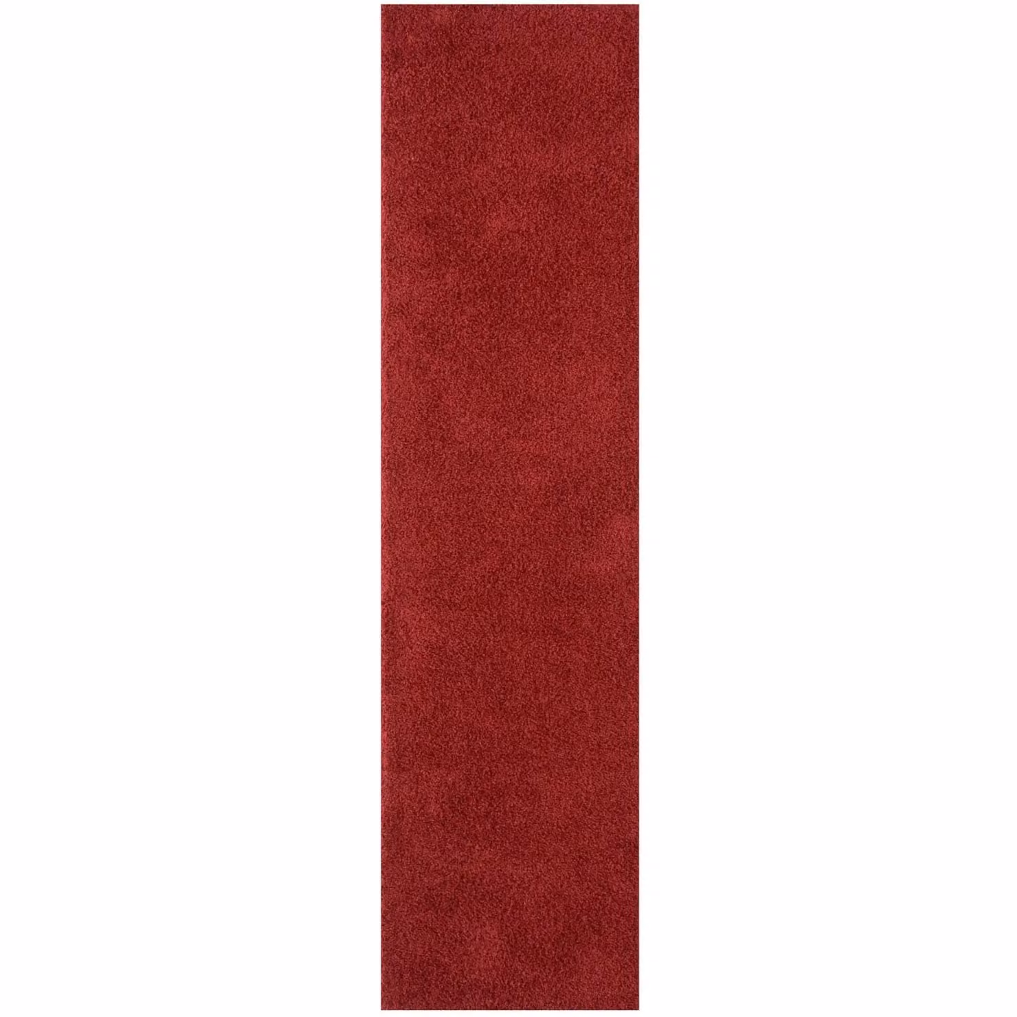 THE RUGS Soft Plain High Pile Shaggy Rug, Red, W/D/H: 120 x 170 cm – 3