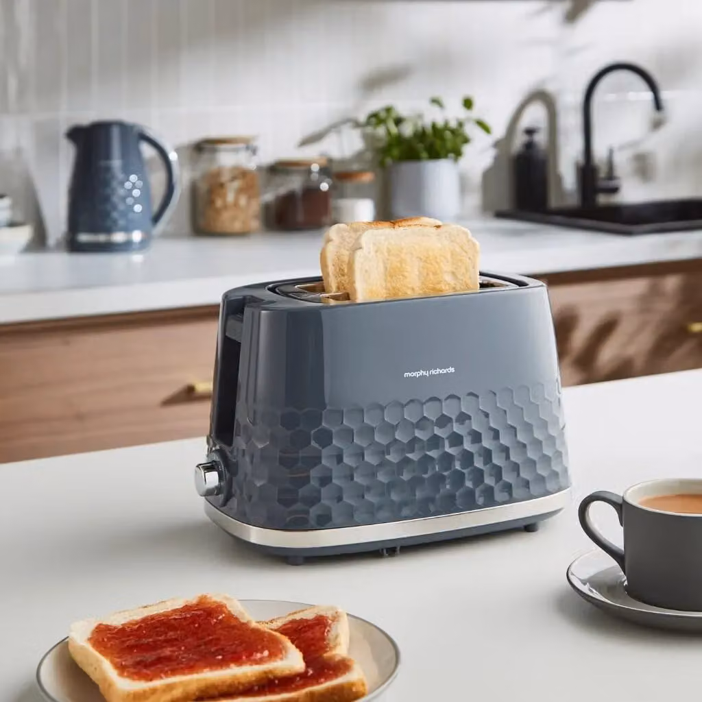Morphy Richards Hive 2-Slice Toaster in Grey – 2