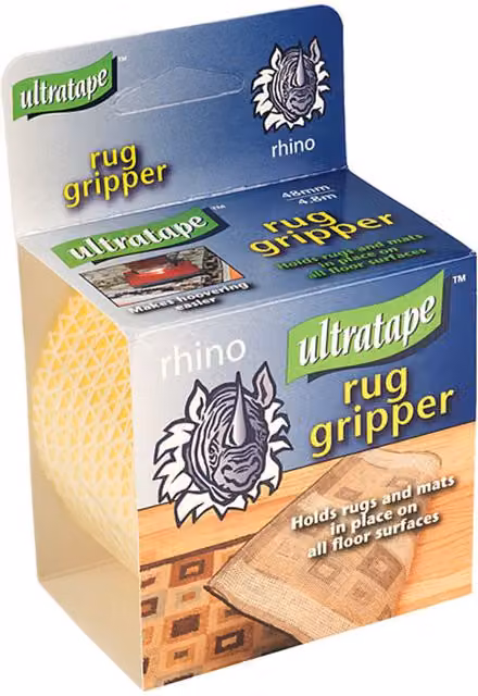 Ultratape Double Sided Transparent Rug Gripper Tape