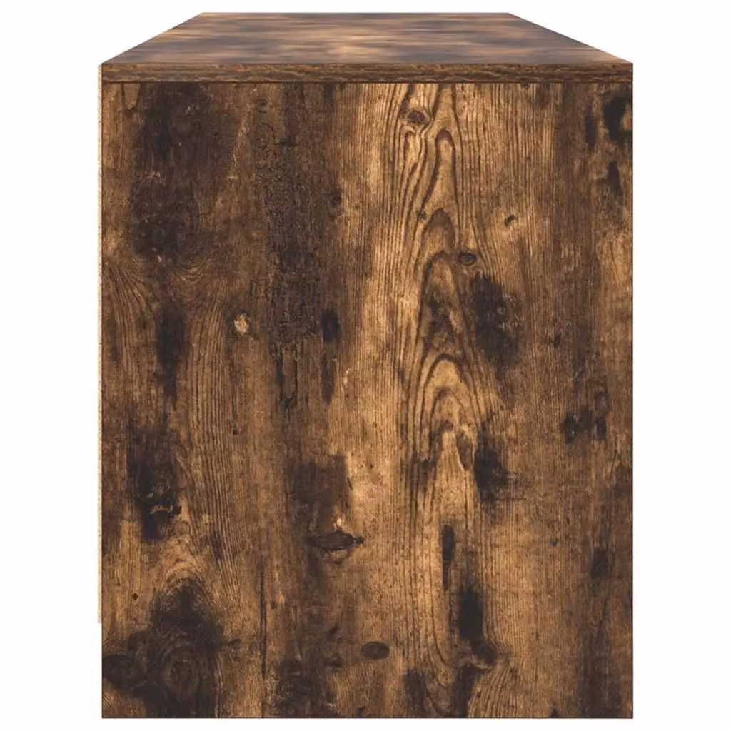 Berkfield Home Smoked Oak TV Cabinet in Brown, W/D/H: 188.5 x 41 x 50 cm – 3