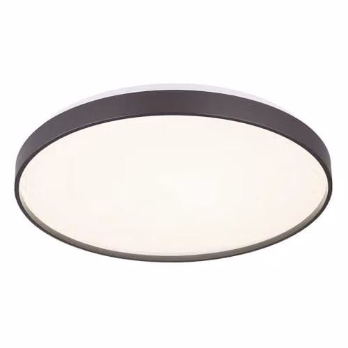 Globo Lighting LED Sphere Ceiling Light in Anthracite and White, Diameter: 48 cm
