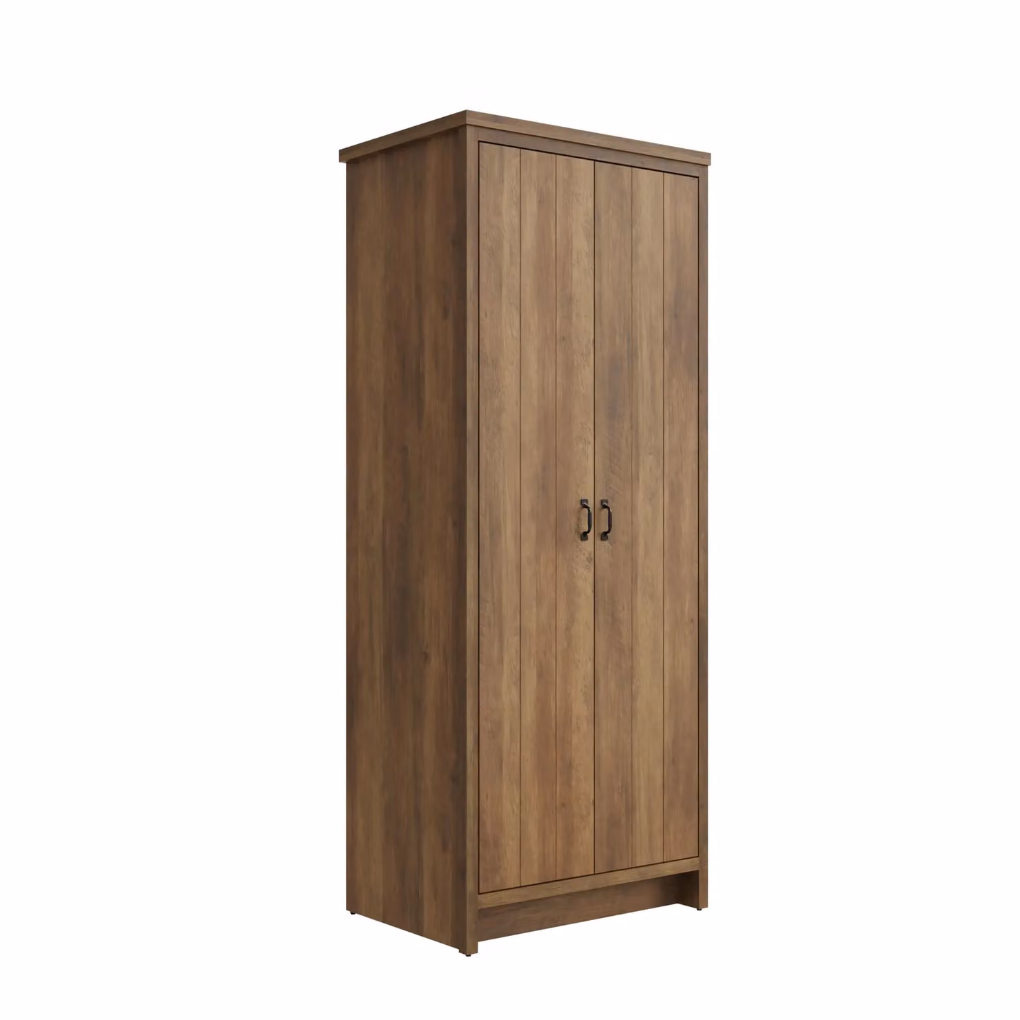 GFW Boston 2 Door Wardrobe in Oak with Rustic Finish, H 182 cm x W 73 cm – 3