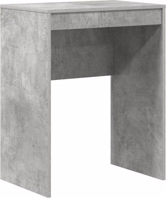 Berkfield Home Writing Desk in Grey Composite Wood, W/D/H: 60 x 40 x 76 cm