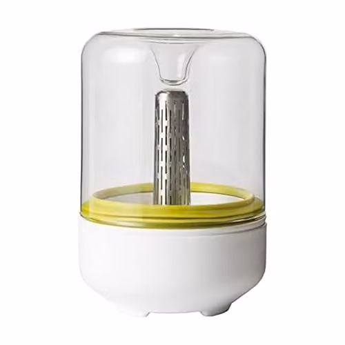 Chef'n Countertop Sprouter Kitchen Sprouting Kit with Glass Jar, White