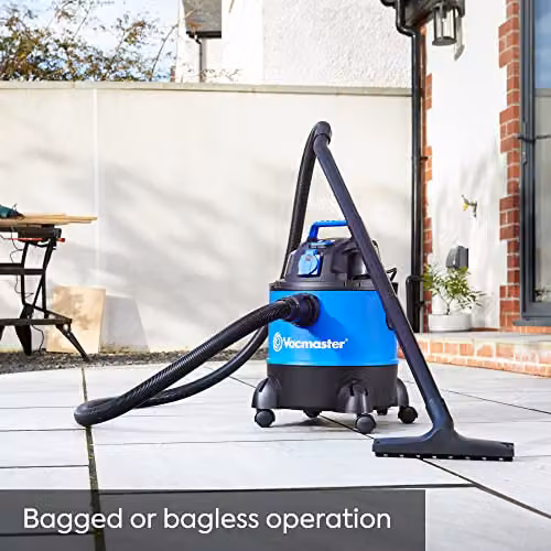 Vacmaster Multi 20 Wet and Dry Vacuum Cleaner with Power Take Off and Blow Function, Blue and Black, 20L – 3