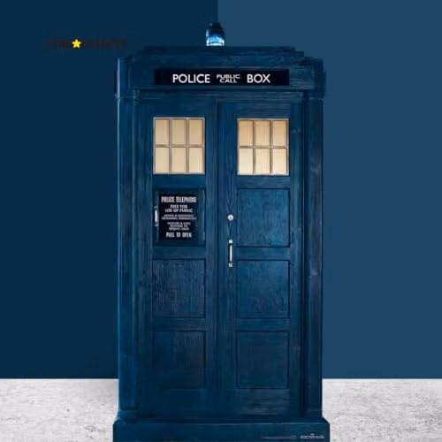 Star Cutouts SC1188 Doctor Who Thirteenth Doctor TARDIS Large Blue Cardboard Cutout – 3