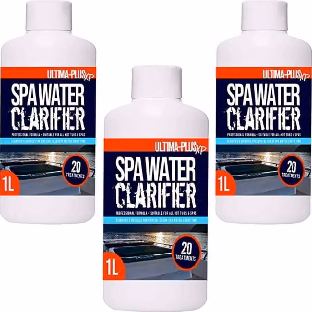 ProKleen XP Liquid Spa, Jacuzzi and Hot Tub Water Clarifier, 3 Pack – 1