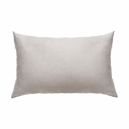 Highams Polycotton Housewife Pillowcase Set, 2 Pack, Silver Grey, W: 50 cm x L: 75 cm