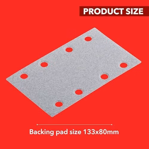 Flex Xtreme Universal Sandpaper for Wood and Paint, P220 Grit, 25 Pack, Grey, W: 133 mm x H: 80 mm – 2