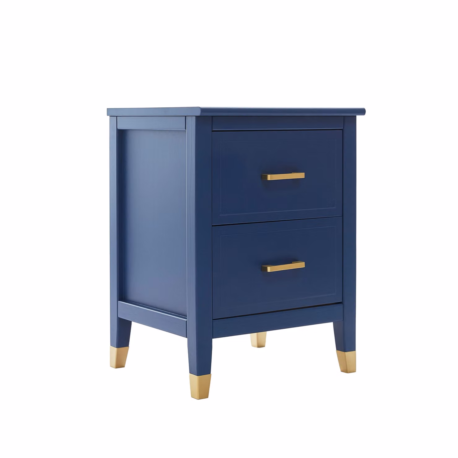 Cabinet Bits Palazzi 2 Drawer Bedside Table in Navy Blue – 2