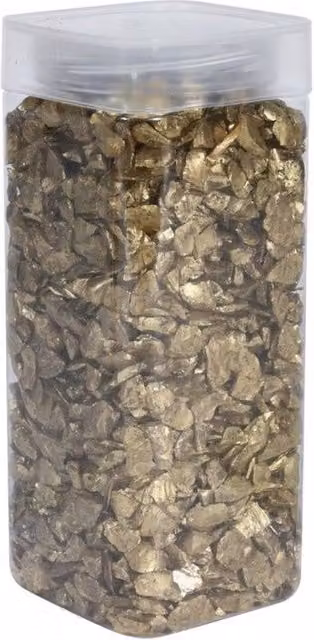 KDMD Gold Glass Pebbles, 750g per pack, 3 Pack
