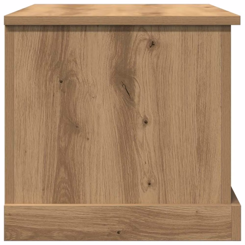 Berkfield Home Artisan Oak Storage Box in Brown, W/D/H: 70 x 40 x 38 cm – 3