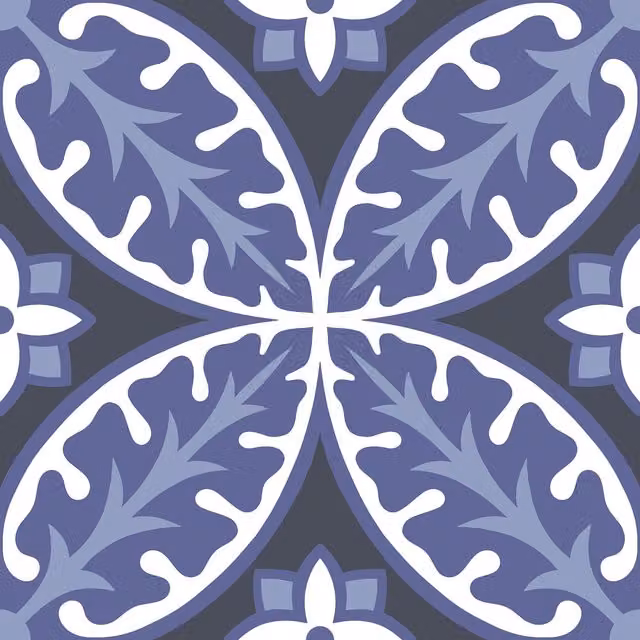 Fine Decor Capri Self-Adhesive Vinyl Floor Tiles, Blue, 0.93sqm (10 Pack)