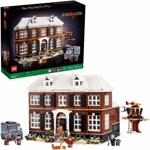LEGO Home Alone Creative Building Set in Brown and Multicolour