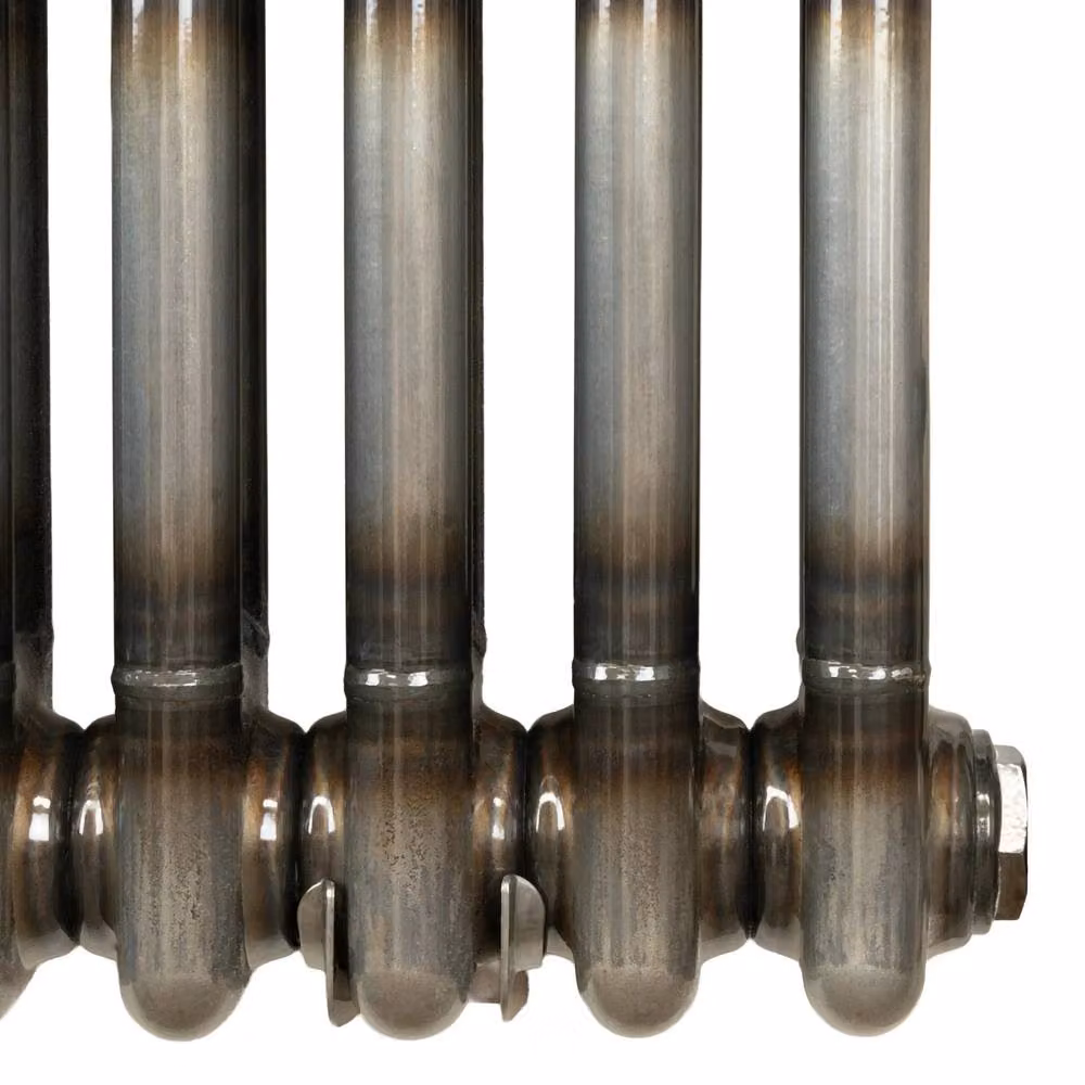 Monstershop Traditional 3 Column Steel Radiator in Silver, W/H: 30 x 146 cm – 5