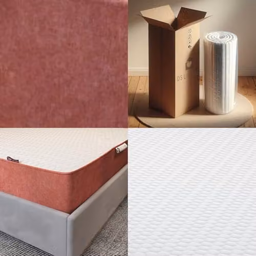 DS Living Topaz Hybrid Gel-Flex Memory Foam Mattress in Amber, W/D/H: 180 x 200 x 25.4 cm – 4