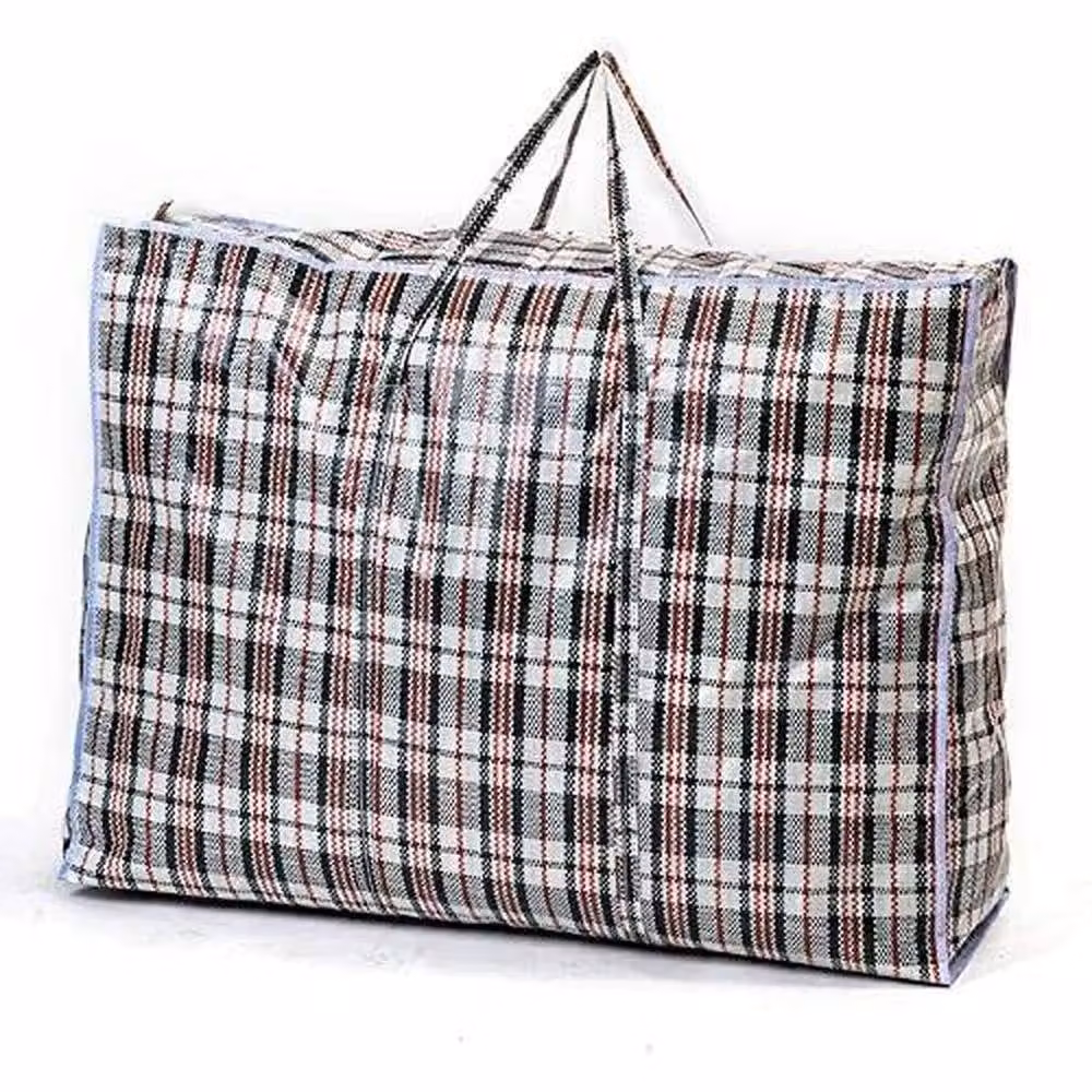 NESTLUNE Set of 5 Extra Large Reusable Zipped Laundry Bags in Multicolour – 3