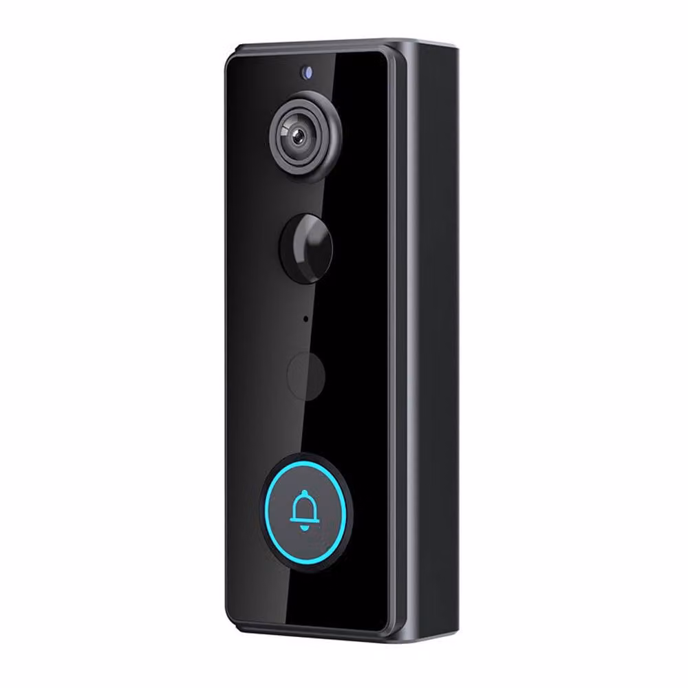 Ventryn Smart WiFi Video Doorbell Wireless Security Camera Intercom, Black – 3