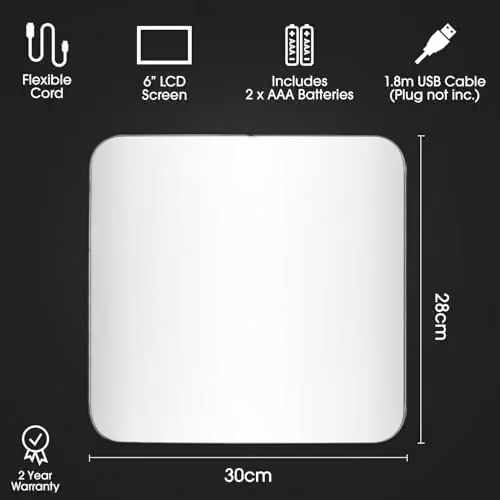 Futura Heavy Duty Digital Postal Scales in Silver – 2