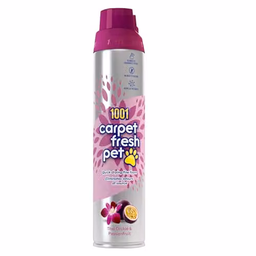 1001 Carpet Fresh Pet Odour Thai Orchid and Passionfruit 300ml – 1