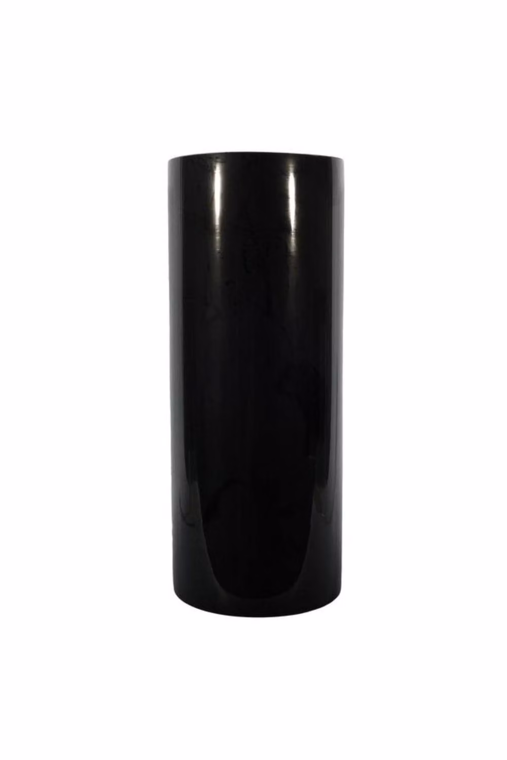 KDMD Modern Round Glass Cylinder Vase in Black, H 50 cm x W 20 cm – 2