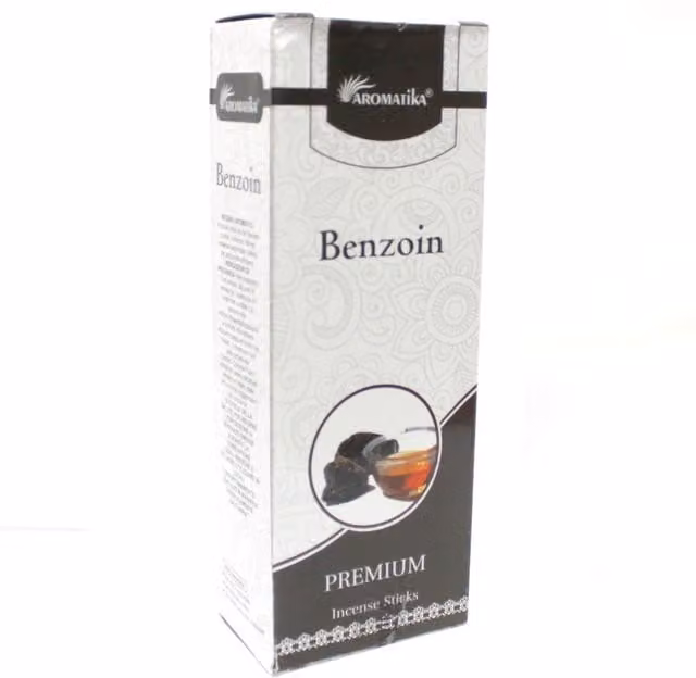 Aromatika Premium Natural Benzoin Incense Sticks, Green